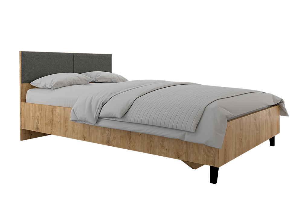 Кровать c металлическим основанием LOZ120х200