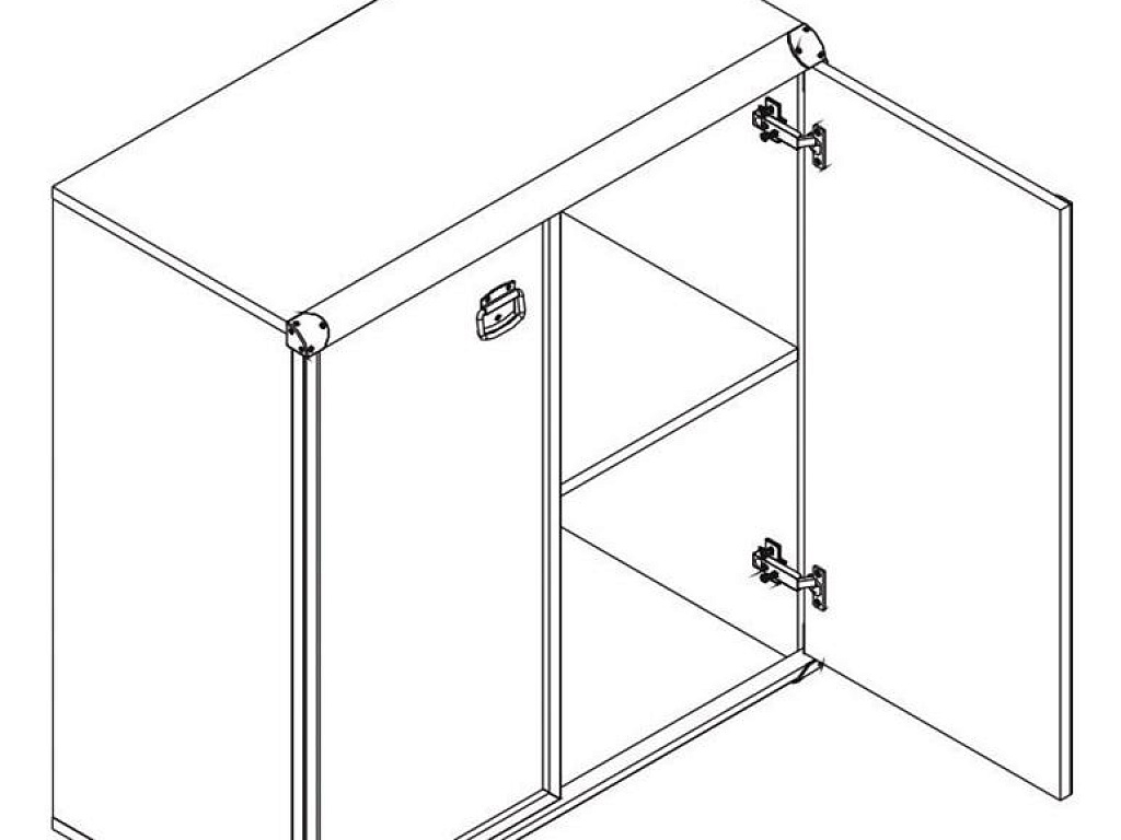 Тумба  Индиана Сосна каньйон JKOM 2d