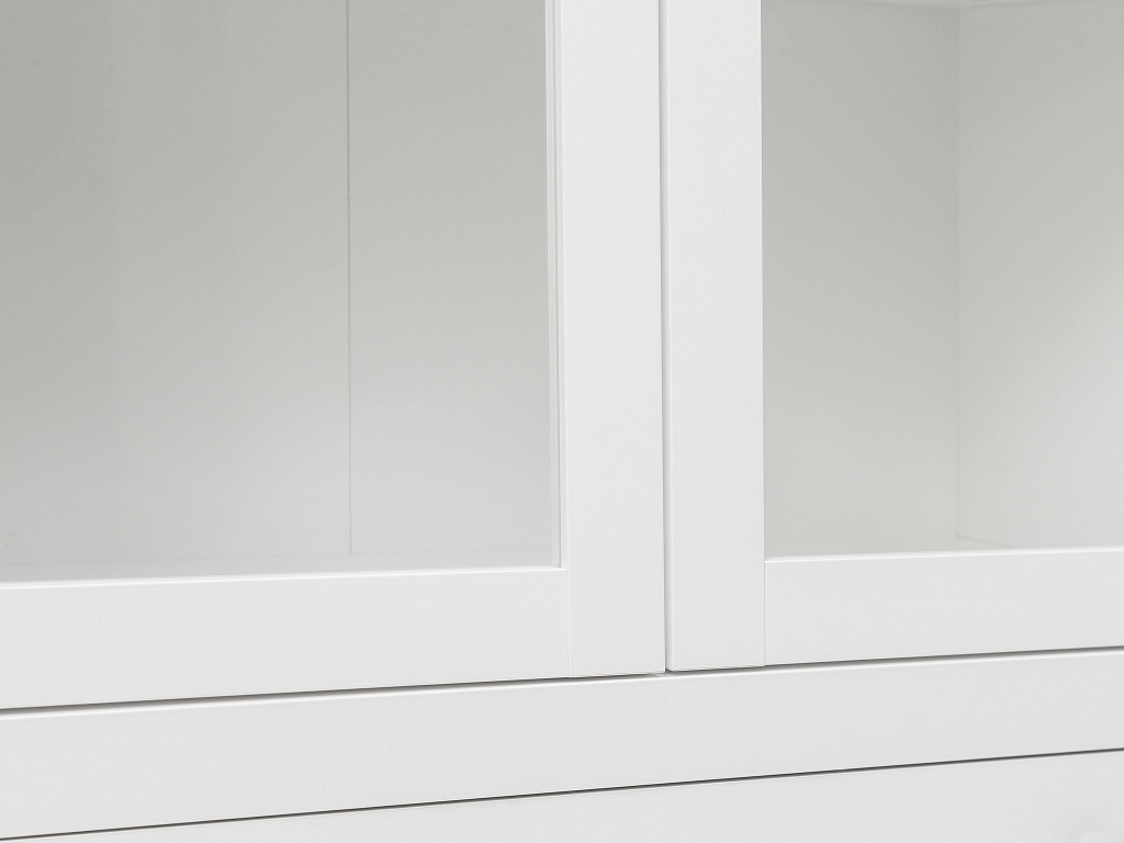 Шкаф с подсветкой  Ewa белая REG2W2S