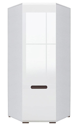 Шкаф угловой  Azteca Белая SZFN1D/21/10