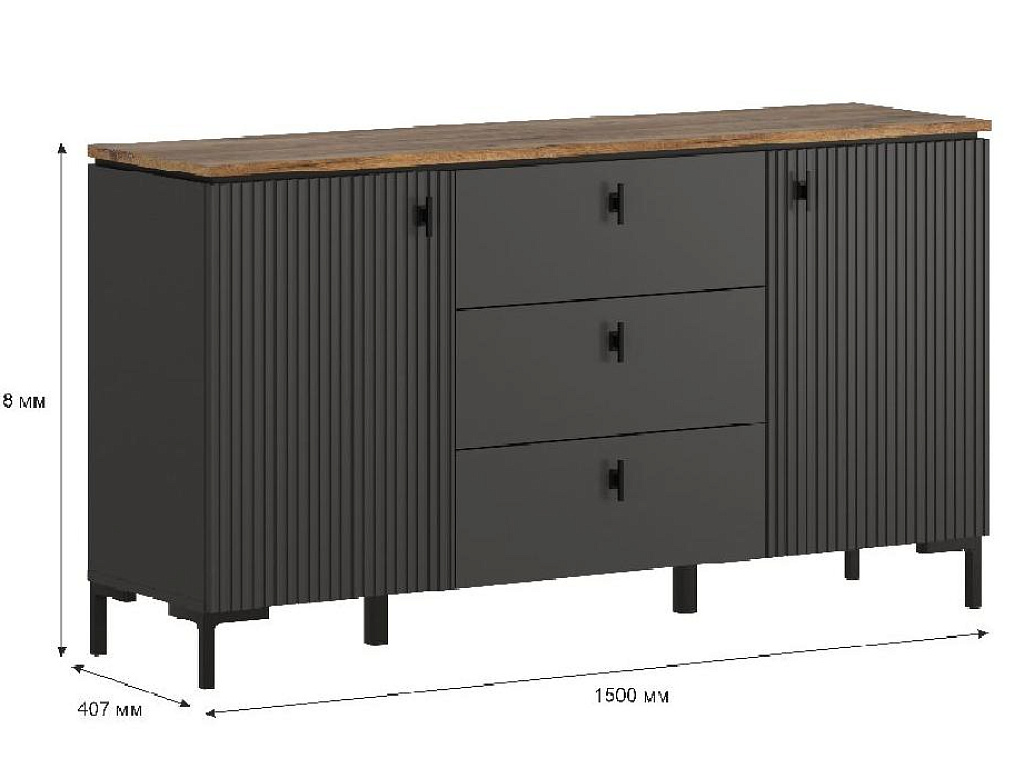 Тумба  San Gimignano KOM2D3S