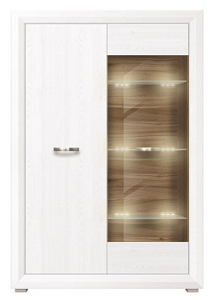 Шкаф с подсветкой  Malta REG1W1D