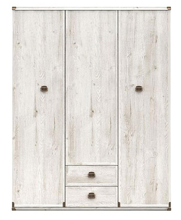 Шкаф  Индиана Сосна каньйон JSZF 3d2s