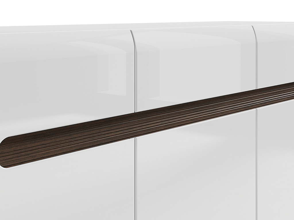 Тумба  Azteca Белая KOM3D3S/8/15