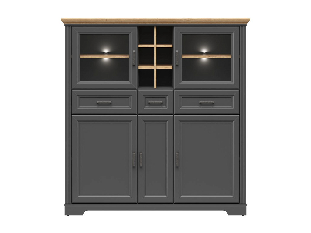 Шкаф с подсветкой  Jasmin REG2W3D3S