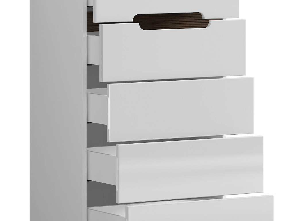 Комод  Azteca Белая KOM5S/10/6