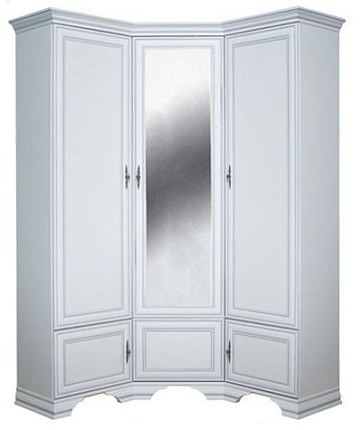 Шкаф угловой  Kentaki Белый SZFN5D