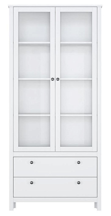 Шкаф  Ewa белая REG2W2S