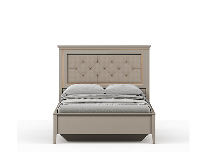 Кровать с мягким элементом c гибким основанием LOZ120х200