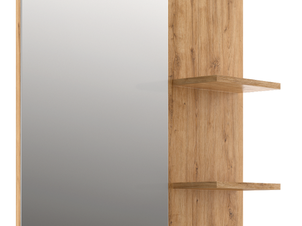 Полка настенная с зеркалом  Grace LUS80