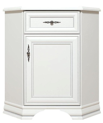 Тумба  Kentaki Белый KOMN1D1S/P