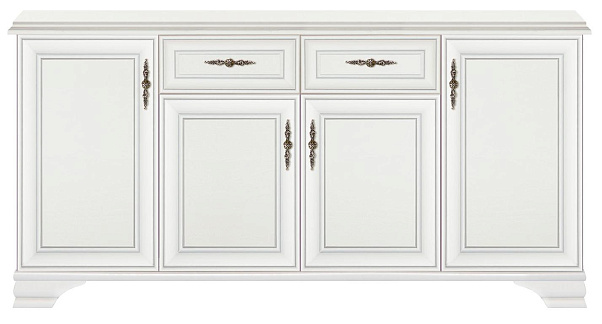 Тумба  Kentaki Белый KOM4D2S