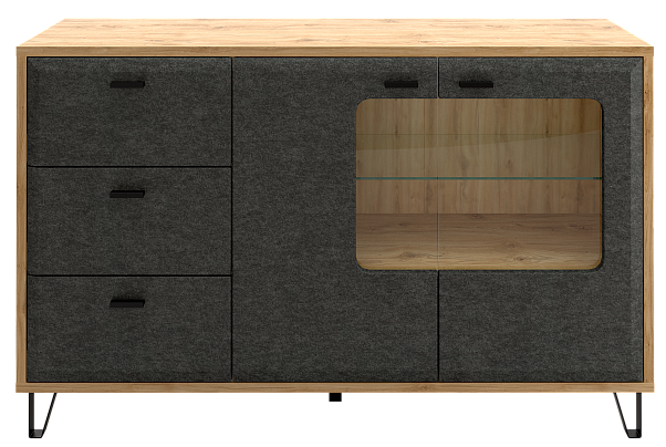 Тумба с подсветкой  Grace KOM2W3S_LED