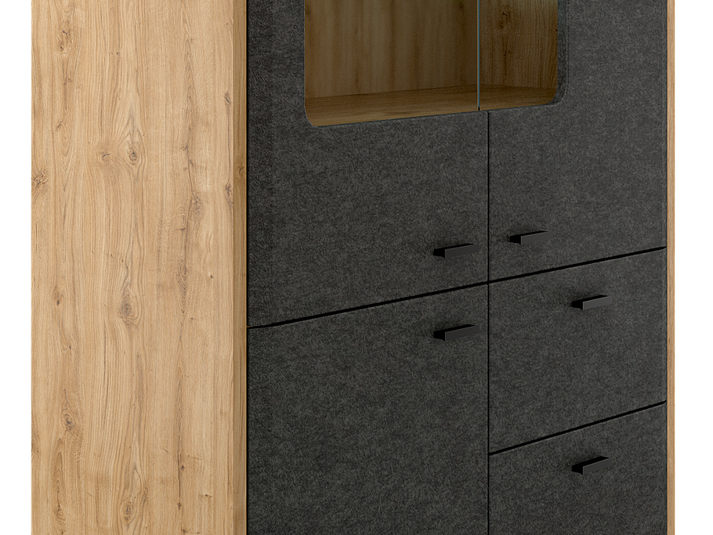 Тумба с подсветкой  Grace KOM2W1D2S_LED