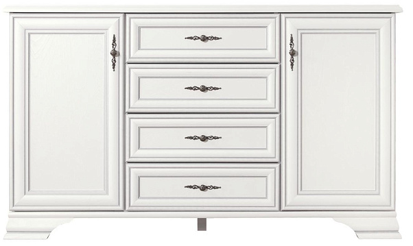 Тумба  Kentaki Белый KOM2D4S