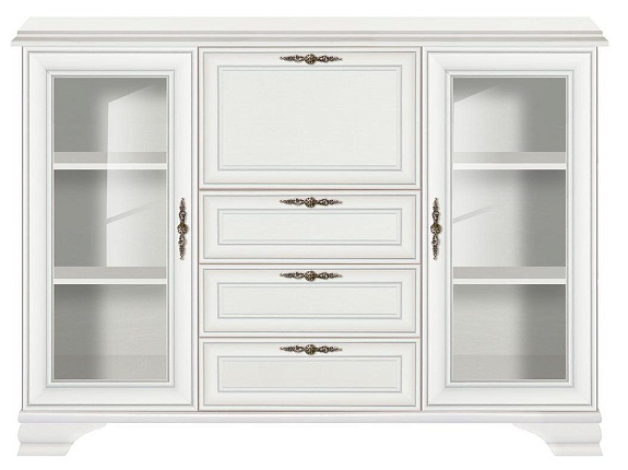 Тумба  Kentaki Белый KOM2W3S1B