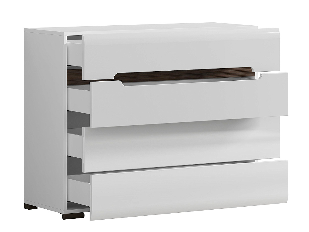 Комод  Azteca Белая KOM4S/8/11