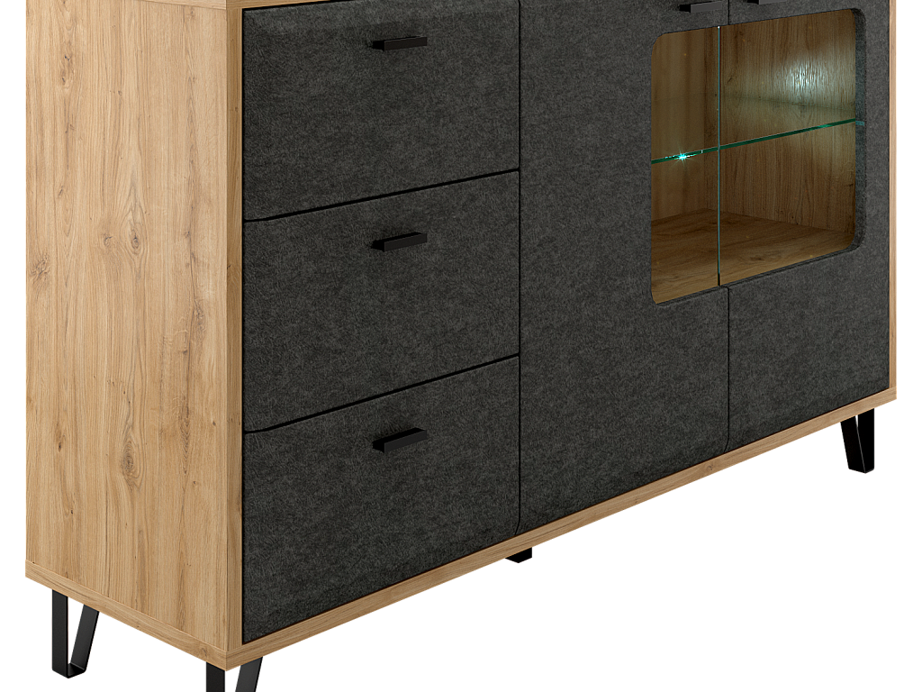 Тумба с подсветкой  Grace KOM2W3S_LED