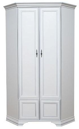 Шкаф угловой  Kentaki Белый SZFN2D