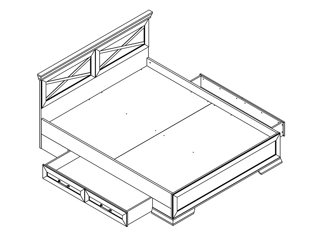 Кровать  Marselle LOZ/160х200