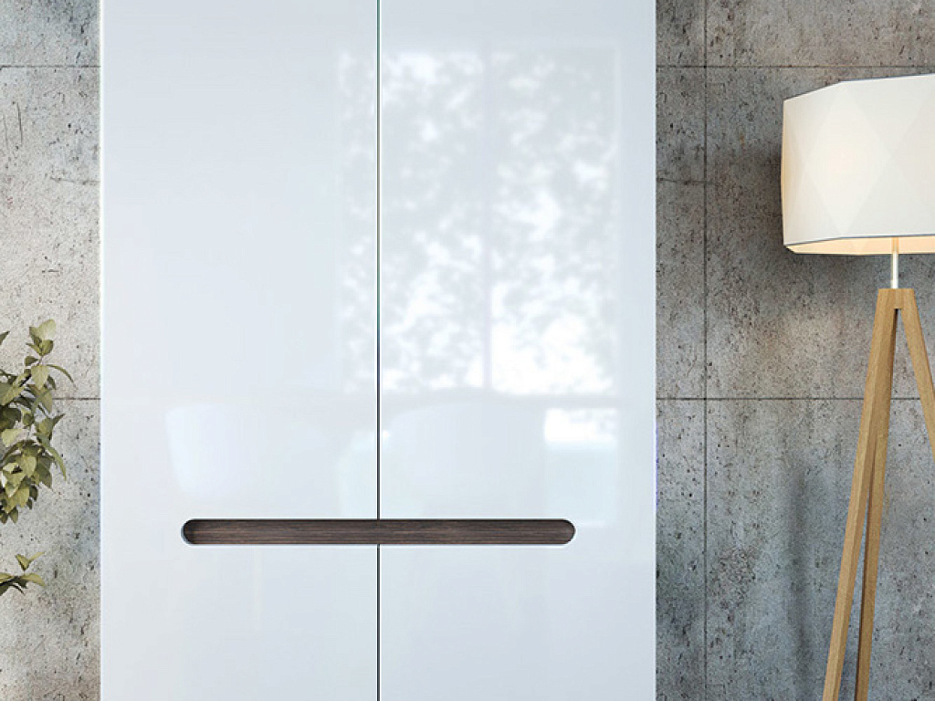 Шкаф   Azteca Белая SZF2D/21/11